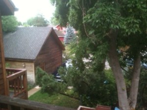 View from my porch, July 2013